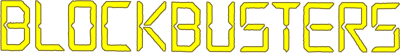 Blockbusters logo for ZX Spectrum